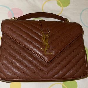 Saint Laurent Medium College Shoulder Bag